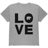 Autumn Bear Love Youth T Shirt