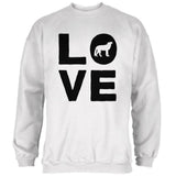 Autumn Wolf Love Mens Sweatshirt