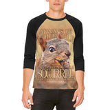 Always Be Yourself Unless Squirrel Nuts Mens Raglan T Shirt