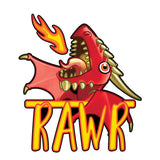 Red Dragon RAWR Pocket Pet Mens Pocket T Shirt