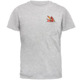 Red Dragon RAWR Pocket Pet Mens Pocket T Shirt