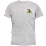 Green Dragon RAWR Pocket Pet Mens Pocket T Shirt