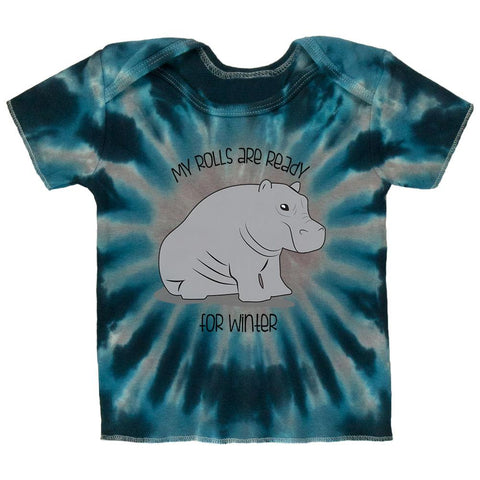 My Rolls Are Ready For Winter Hippo Funny Infant T Shirt