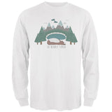 Autumn So Beary Very Tired Bear Pun Mens Long Sleeve T Shirt