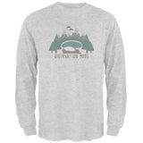 Autumn Bear Hibernation Mode Mens Long Sleeve T Shirt