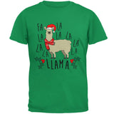 Christmas Fa La Llama Mens T Shirt