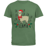 Christmas Fa La Llama Mens T Shirt