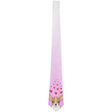 Valentine's Day Chihuahua Love Hearts All Over Neck Tie
