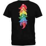 Halloween Rainbow Heart Unicorn Costume Pony Mens T Shirt