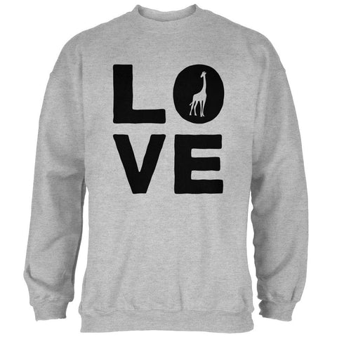 Giraffe Love Mens Sweatshirt
