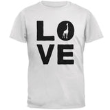 Giraffe Love Mens T Shirt