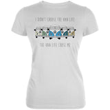Hippie Van I Didn't Choose The Van Life Bus Camper Juniors Soft T Shirt