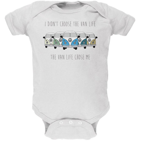 Hippie Van I Didn't Choose The Van Life Bus Camper Soft Baby One Piece