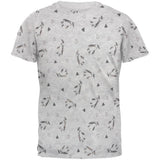 Retro Penguin Men's Soft T-Shirt