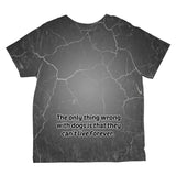 English Cocker Spaniel Live Forever All Over Toddler T Shirt