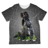 English Cocker Spaniel Live Forever All Over Toddler T Shirt