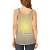 Dalmatians Live Forever Juniors Flowy Side Slit Tank Top