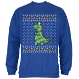 Big Tree Rex T Rex Ugly Christmas Sweater Mens Sweatshirt