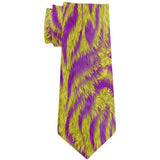 Mardi Gras Cajun Tiger Costume All Over Neck Tie