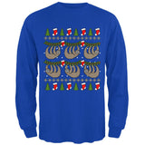 Hanging Sloth Ugly Christmas Sweater Mens Long Sleeve T Shirt