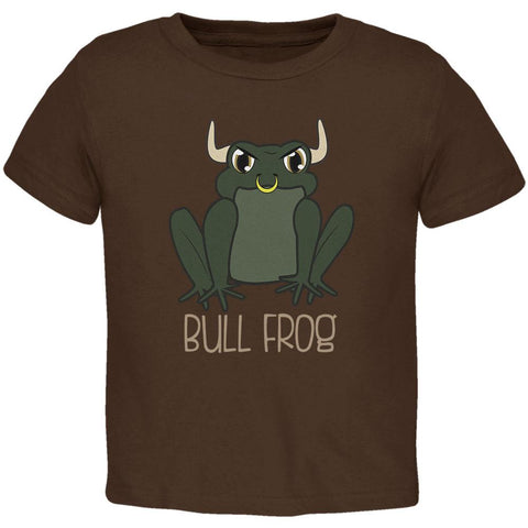 Bull Frog Funny Pun Toddler T Shirt