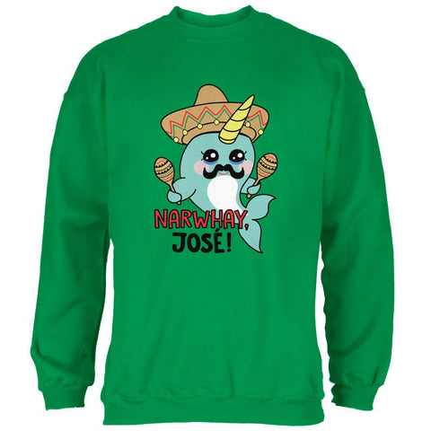 Narwhal Narwhay Jose Mens Sweatshirt