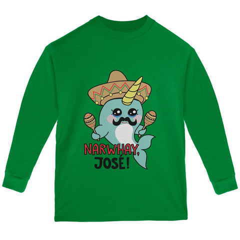 Narwhal Narwhay Jose Youth Long Sleeve T Shirt
