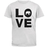 Elephant Love Mens T Shirt