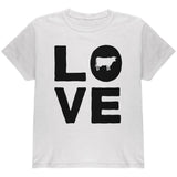 Cow Love Youth T Shirt