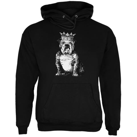Bulldog Crown Mens Hoodie