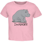 Hippo I'm Hungry Angry Funny Toddler T Shirt