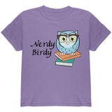 Owl Nerdy Birdy Funny Rhyme Youth T Shirt