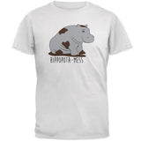 Hippo Mess Hippopotamess Funny Pun Mens T Shirt