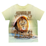 Always Be Yourself Unless Lion All Over Toddler T Shirt