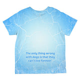 Poodle Live Forever All Over Toddler T Shirt