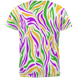 Mardi Gras Zebra Stripes Costume All Over Mens T Shirt