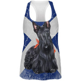 Scottish Terrier Live Forever All Over Womens Work Out Tank Top