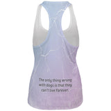 Yorkshire Terrier Live Forever All Over Womens Work Out Tank Top