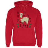 Christmas Fa La Llama Mens Hoodie