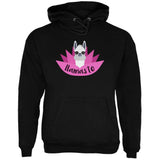 Funny Llamaste Yoga Llama Namaste Mens Hoodie
