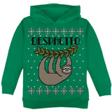 Despacito Means Slowly Sloth Funny Ugly Christmas Sweater Toddler Hoodie