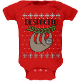 Despacito Means Slowly Sloth Funny Ugly Christmas Sweater Soft Baby One Piece