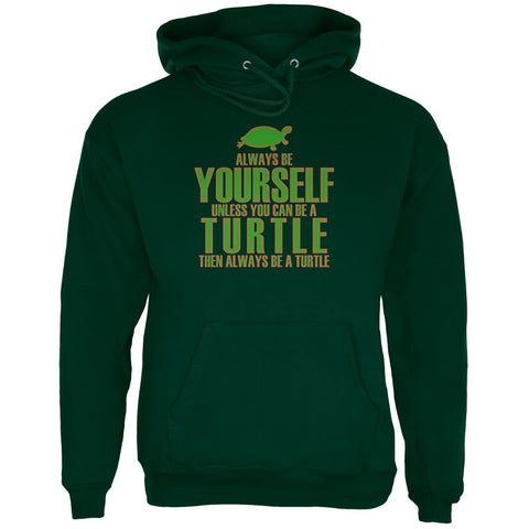 Always Be Yourself Turtle Mens Hoodie