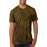 The Tiger and Crane Men's Soft T-Shirt