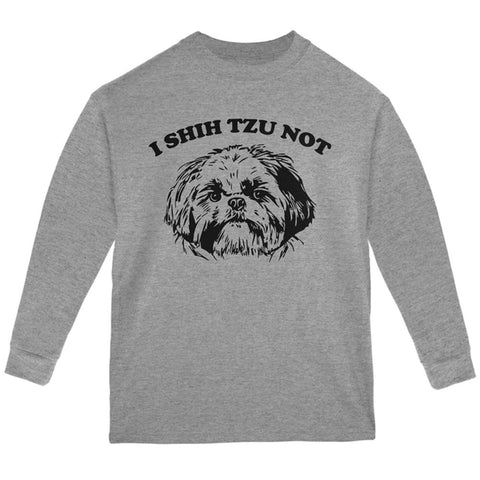 I Shih Tzu Not Youth Long Sleeve T Shirt