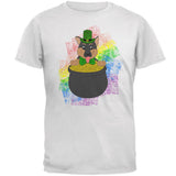St. Patrick's Day German Shepherd Gold Lucky Mens T Shirt