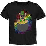 St. Patrick's Day German Shepherd Gold Lucky Toddler T Shirt
