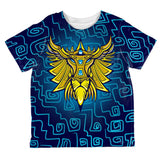 Glowing God Lion Gold All Over Toddler T Shirt