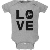 Dog Love Series Soft Baby One Piece front view