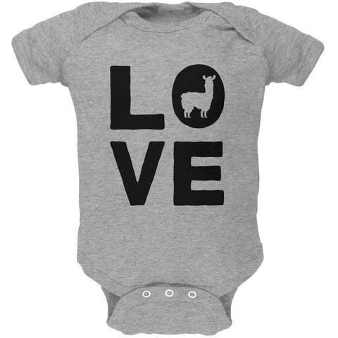 Llama Love Series Soft Baby One Piece
